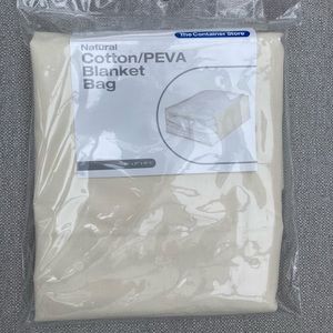 Container Store - Cotton/PEVA Blanket Bag